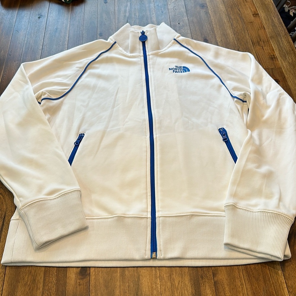 Men’s North Face track jacket, size M